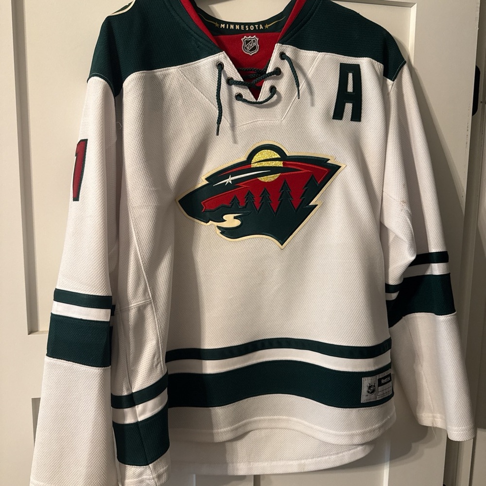 NHL MN WILD PARISE JERSEY